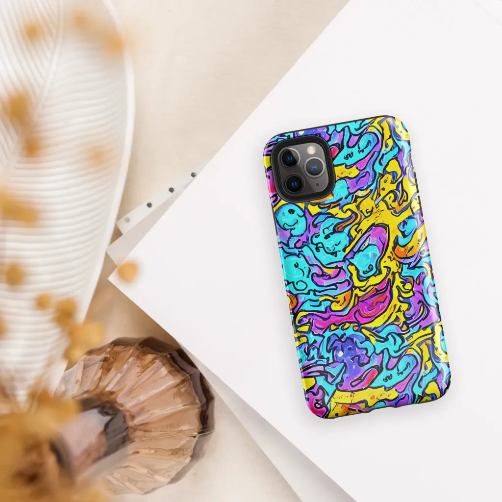 Graffiti Current on Tough Case for iPhone® — Front