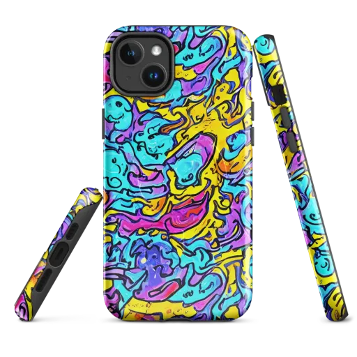 Graffiti Current on a MagSafe Tough Case for iPhone®