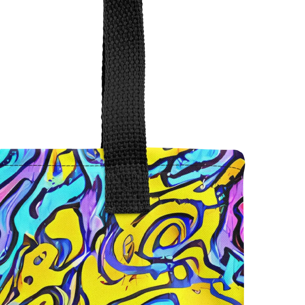 Graffiti Current on Tote Bag — Product details