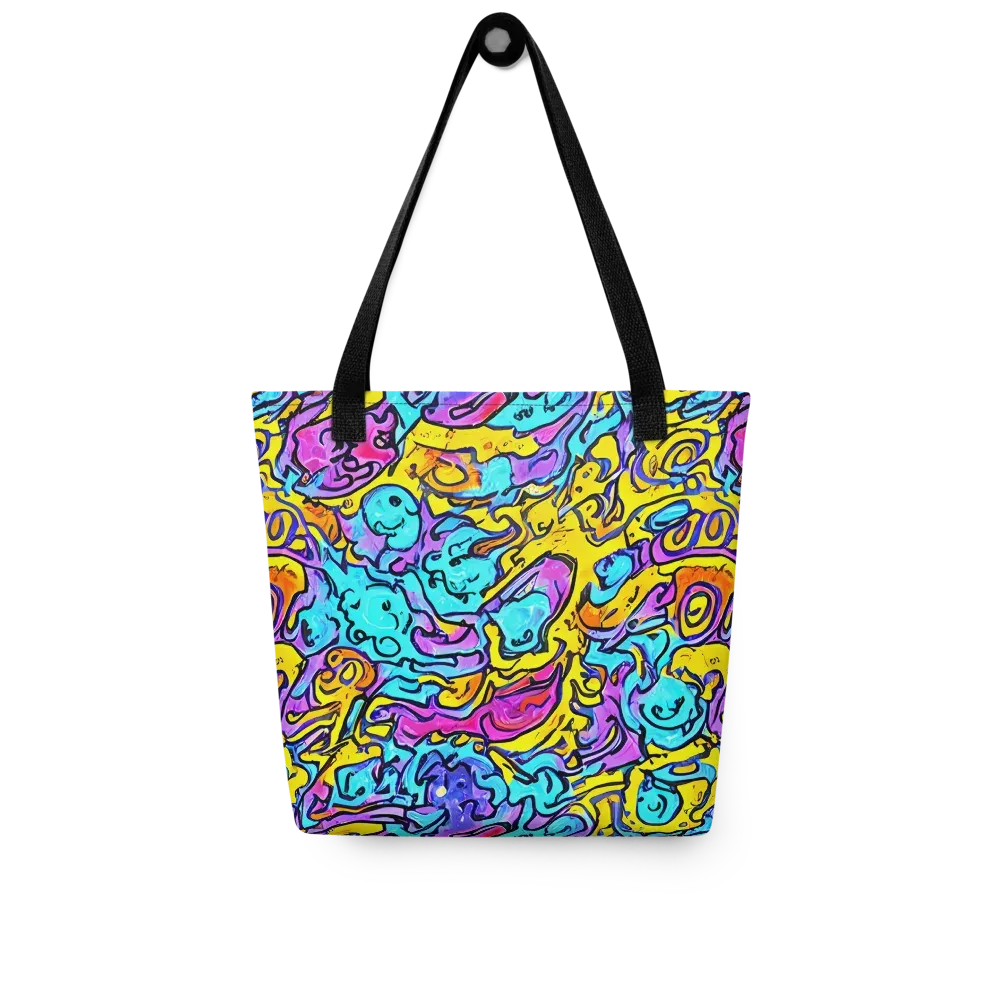 Graffiti Current on Tote Bag — Front