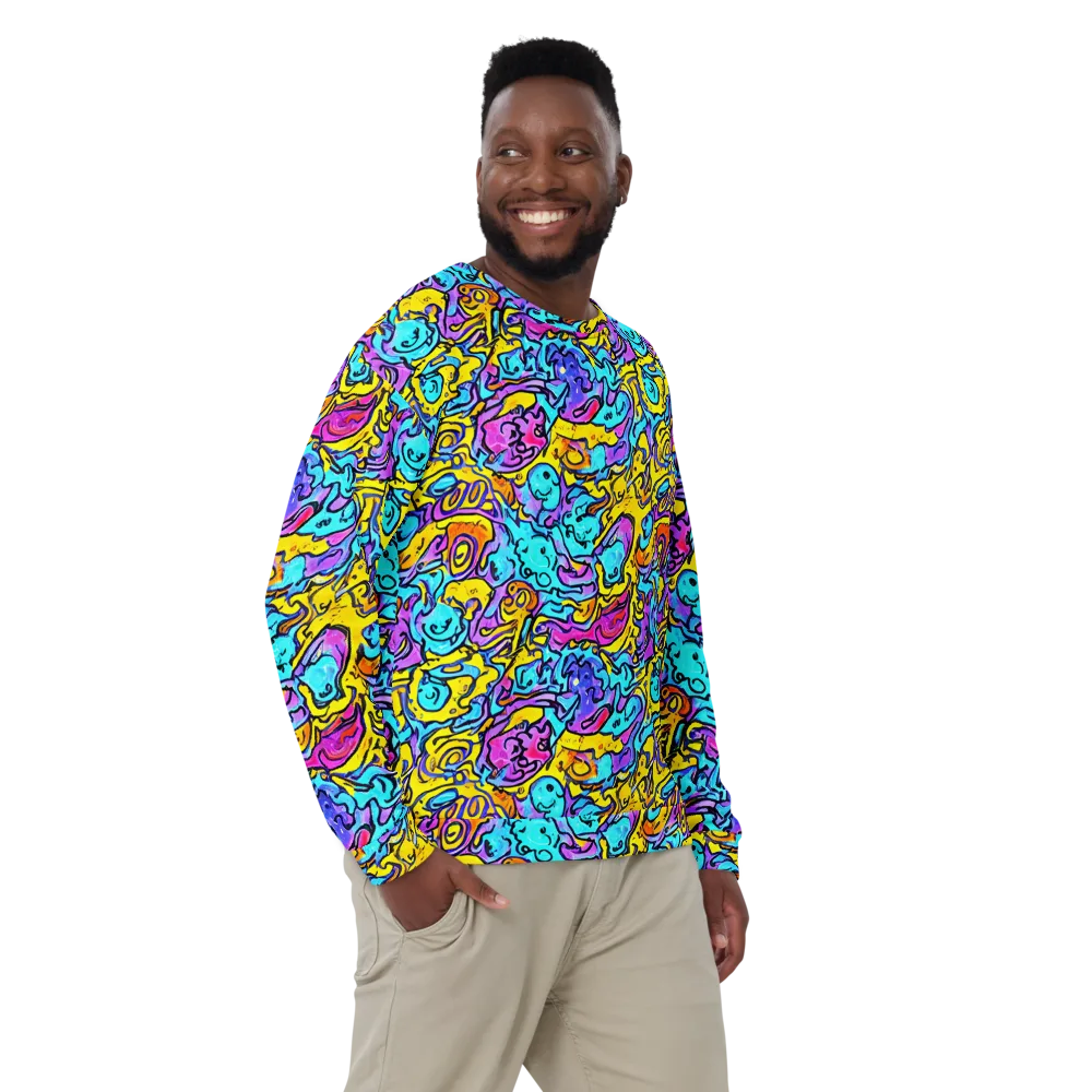Graffiti Current on Sweatshirt — Front