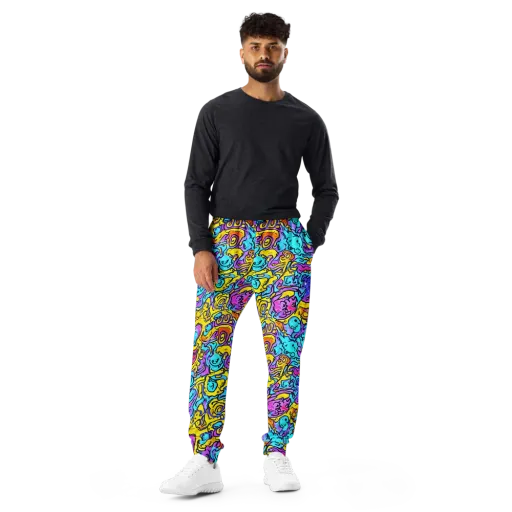 Graffiti Current on a Men's Joggers