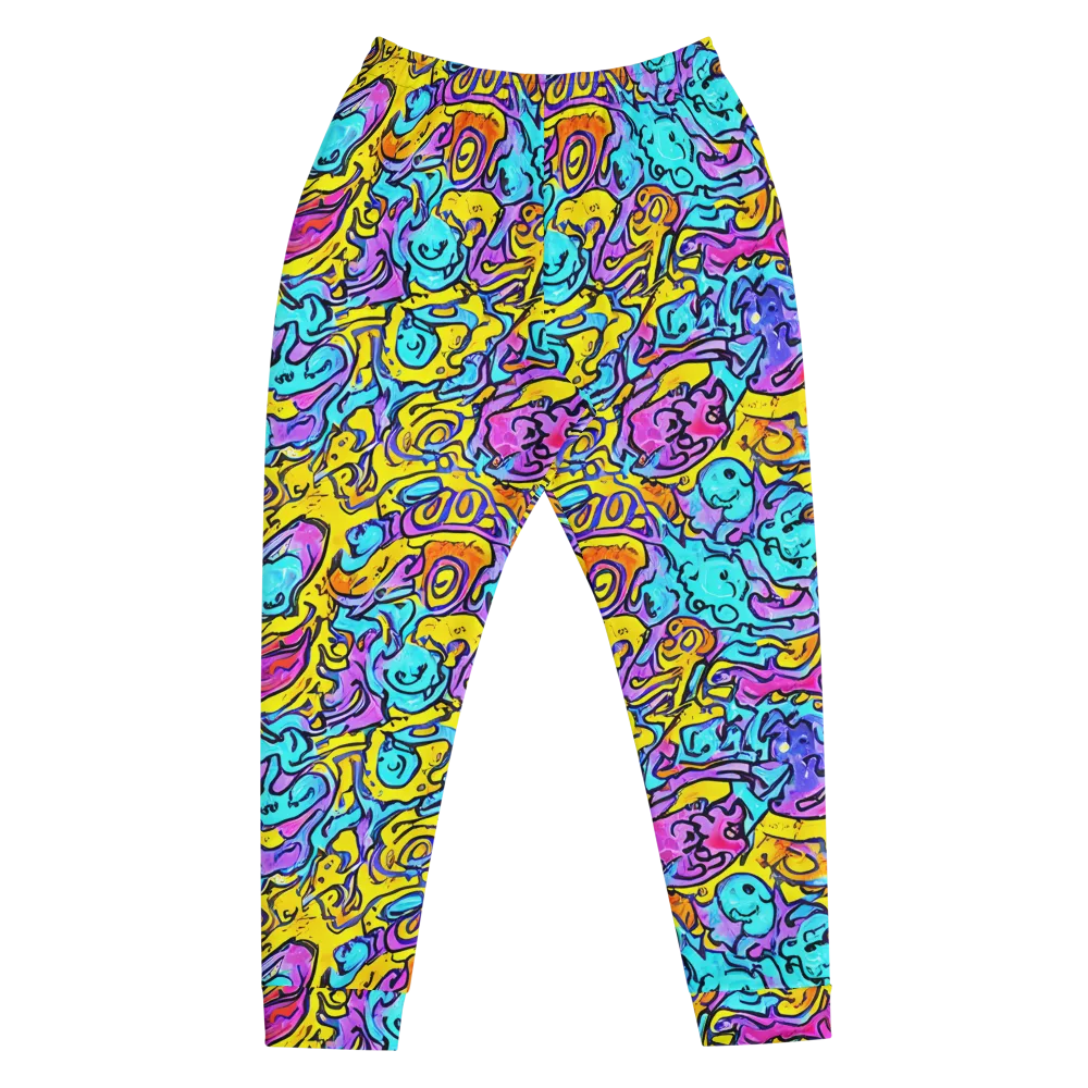 Graffiti Current on Men's Joggers — Front