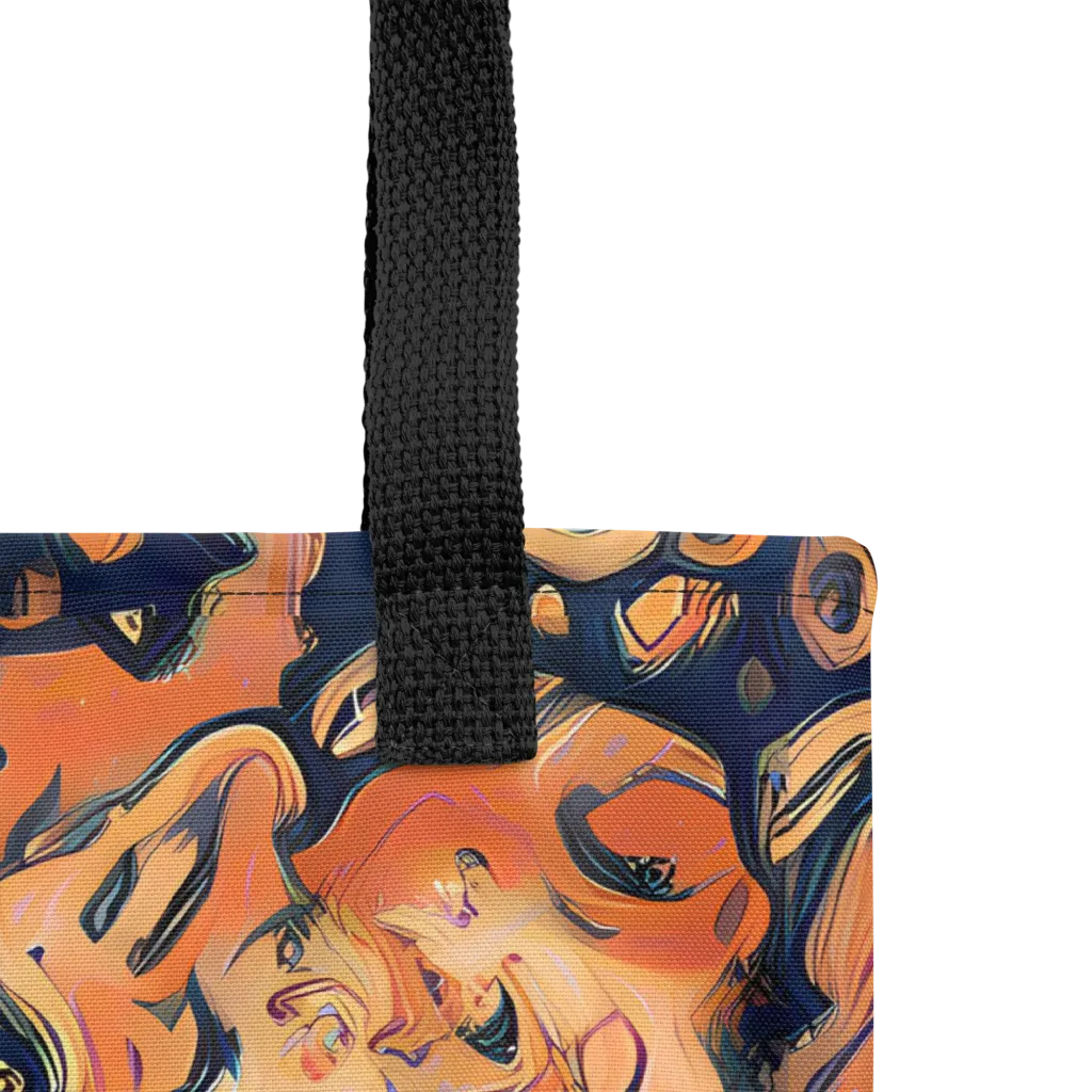 Tangerine Abyss on Tote Bag — Product details