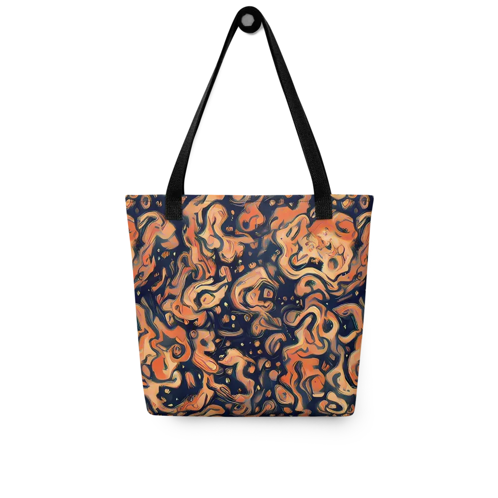 Tangerine Abyss on Tote Bag — Front