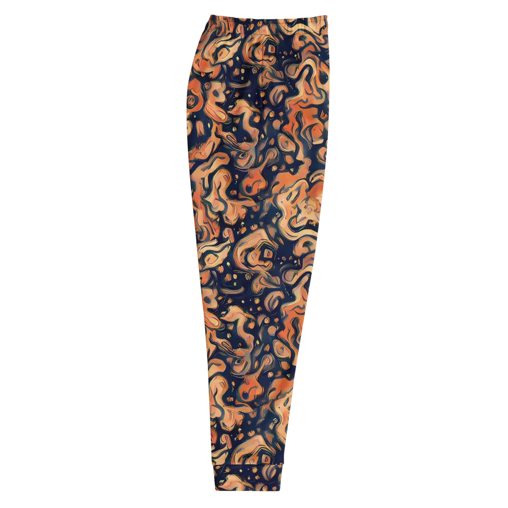 Tangerine Abyss on Men's Joggers — Right