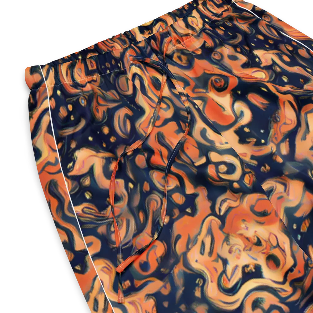 Tangerine Abyss on Women's Pajama Pants — Product details