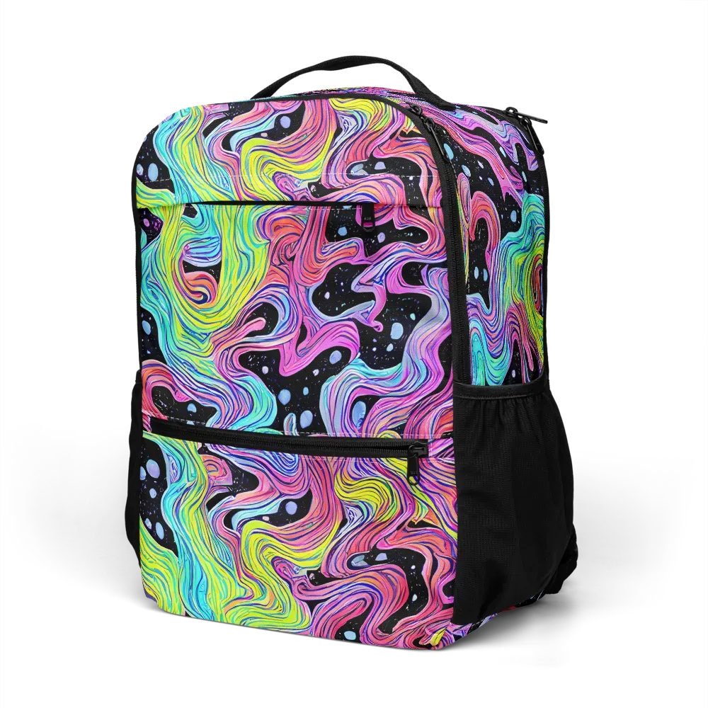 Afterglow Rapids on Utility Backpack — Left Front
