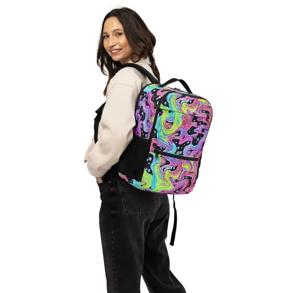 Afterglow Rapids on Utility Backpack — Back