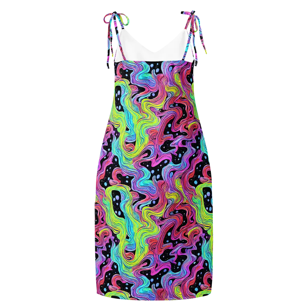 Afterglow Rapids on Slip Dress — Back