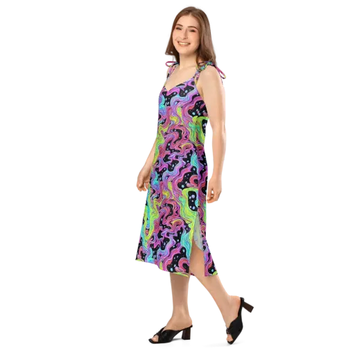 Afterglow Rapids on a Slip Dress