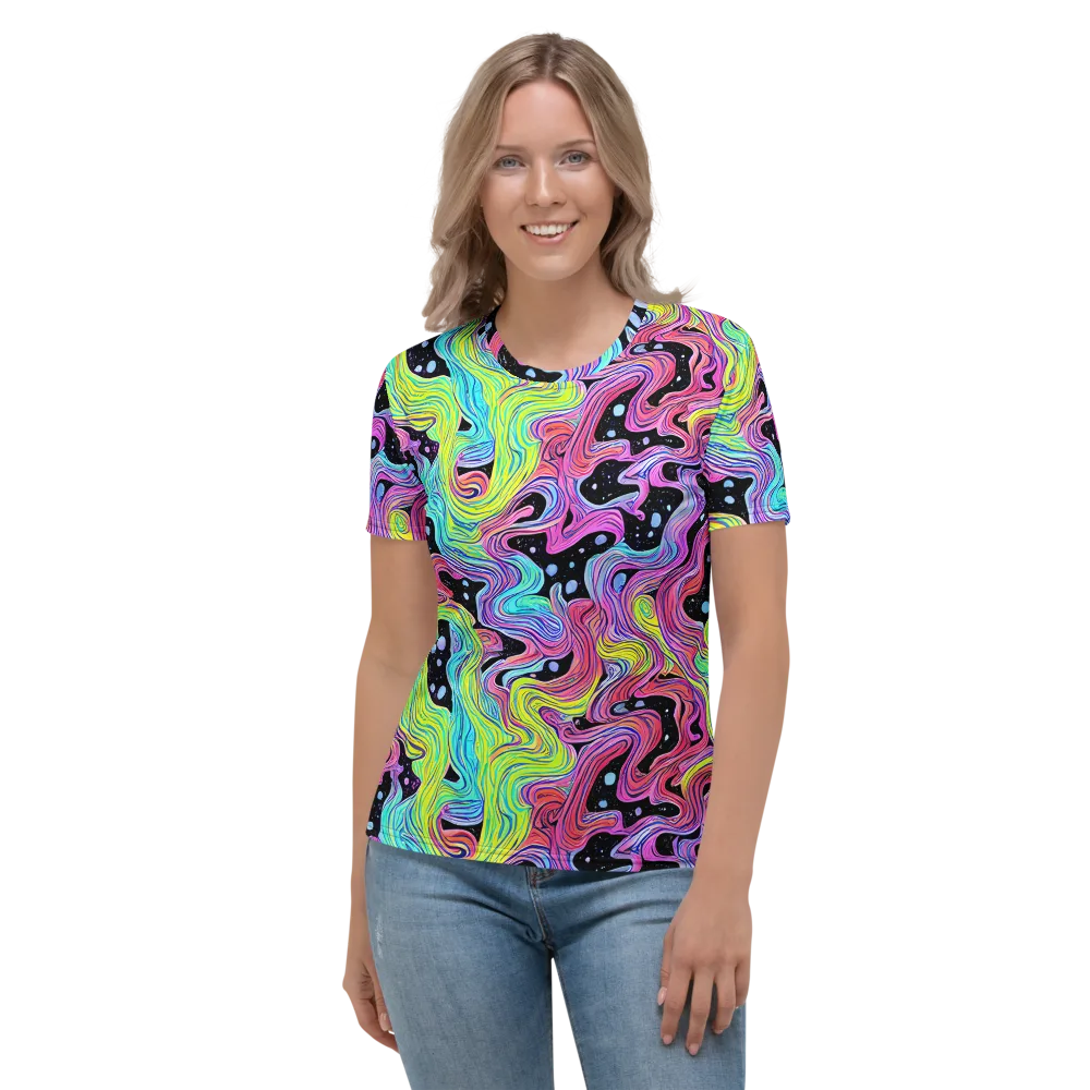 Afterglow Rapids on Women's Crew Neck T-Shirt — Front