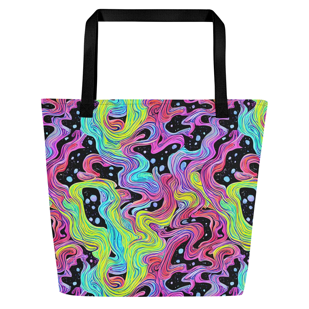 Afterglow Rapids on Large Tote Bag W/ Pocket — Front