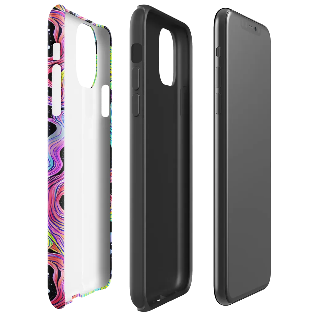 Afterglow Rapids on Tough Case for iPhone® — Right