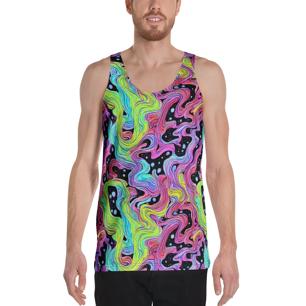 Afterglow Rapids on Men's Tank Top — Front