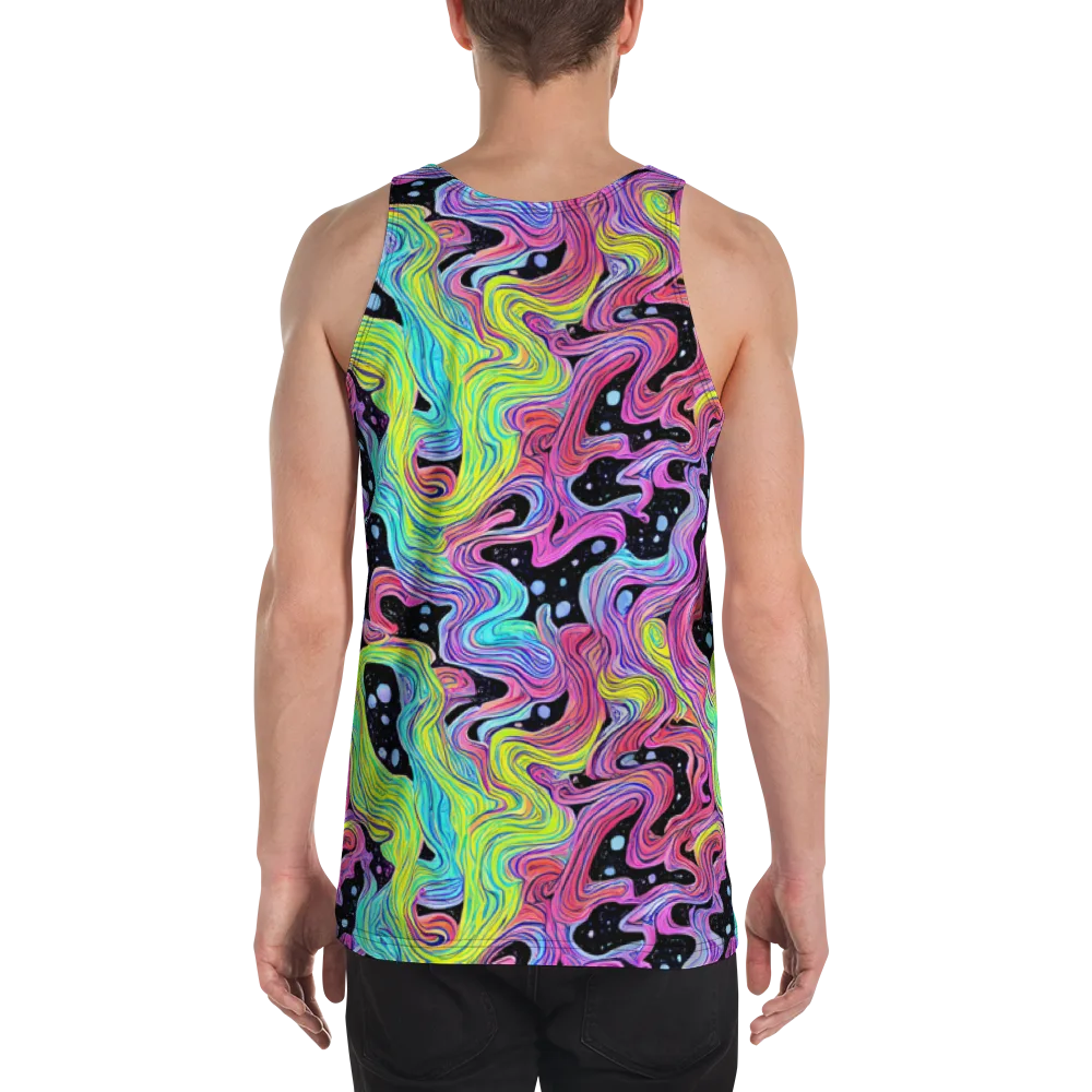 Afterglow Rapids on Men's Tank Top — Back