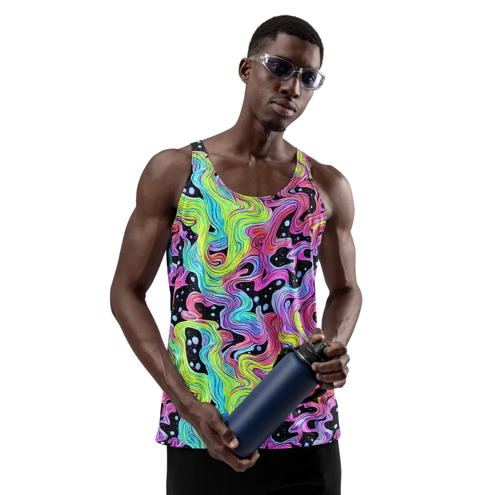 Afterglow Rapids on Men's Tank Top — Front