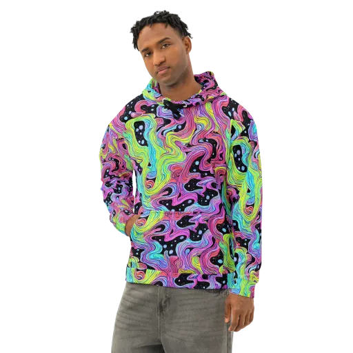 Afterglow Rapids on a Cotton Hoodie
