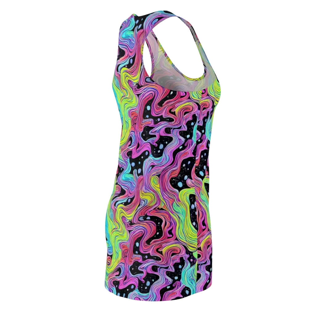 Afterglow Rapids on Racerback Dress — Back Side