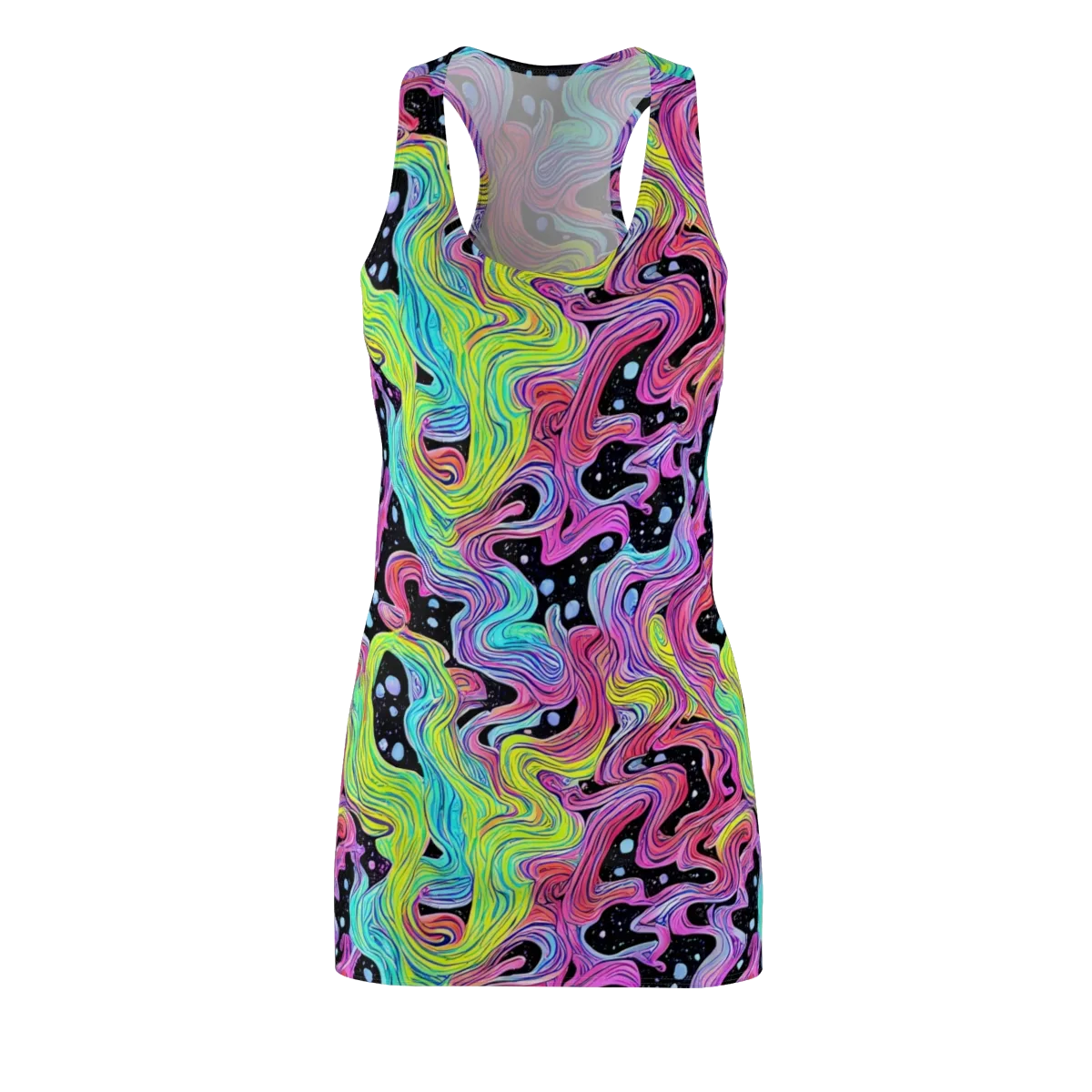 Afterglow Rapids on Racerback Dress — Front