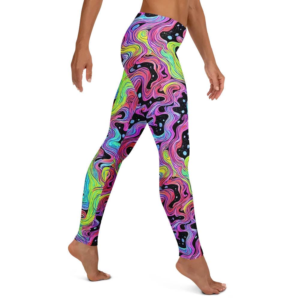 Afterglow Rapids on Leggings — Right