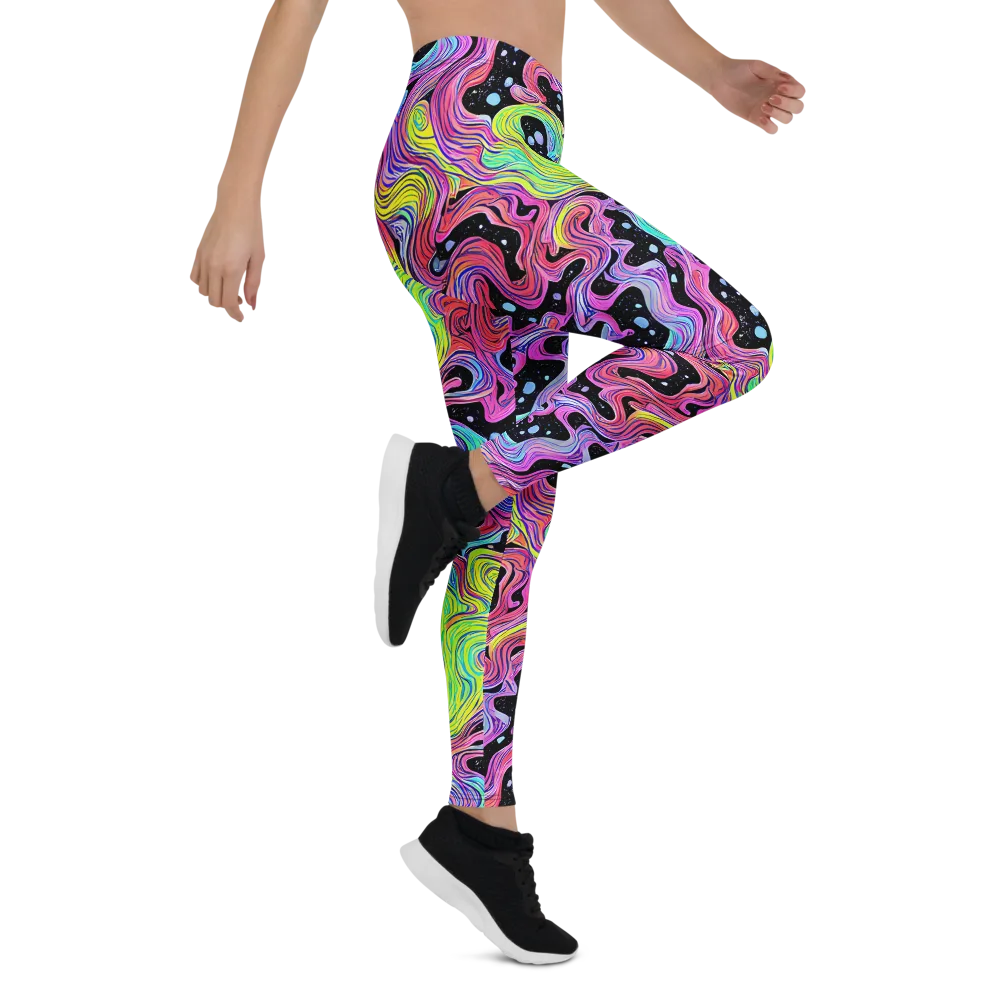 Afterglow Rapids on Leggings — Right