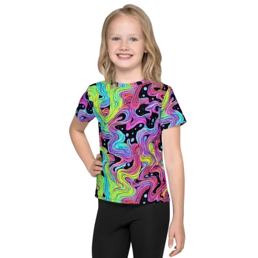 Afterglow Rapids on a Kids Crew Neck T-Shirt