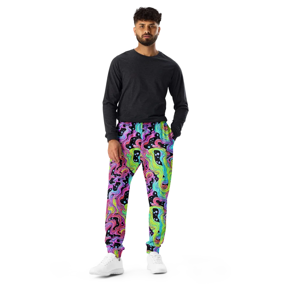 Afterglow Rapids on Men's Joggers — Front