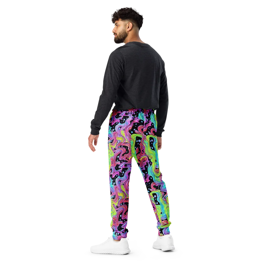 Afterglow Rapids on Men's Joggers — Back