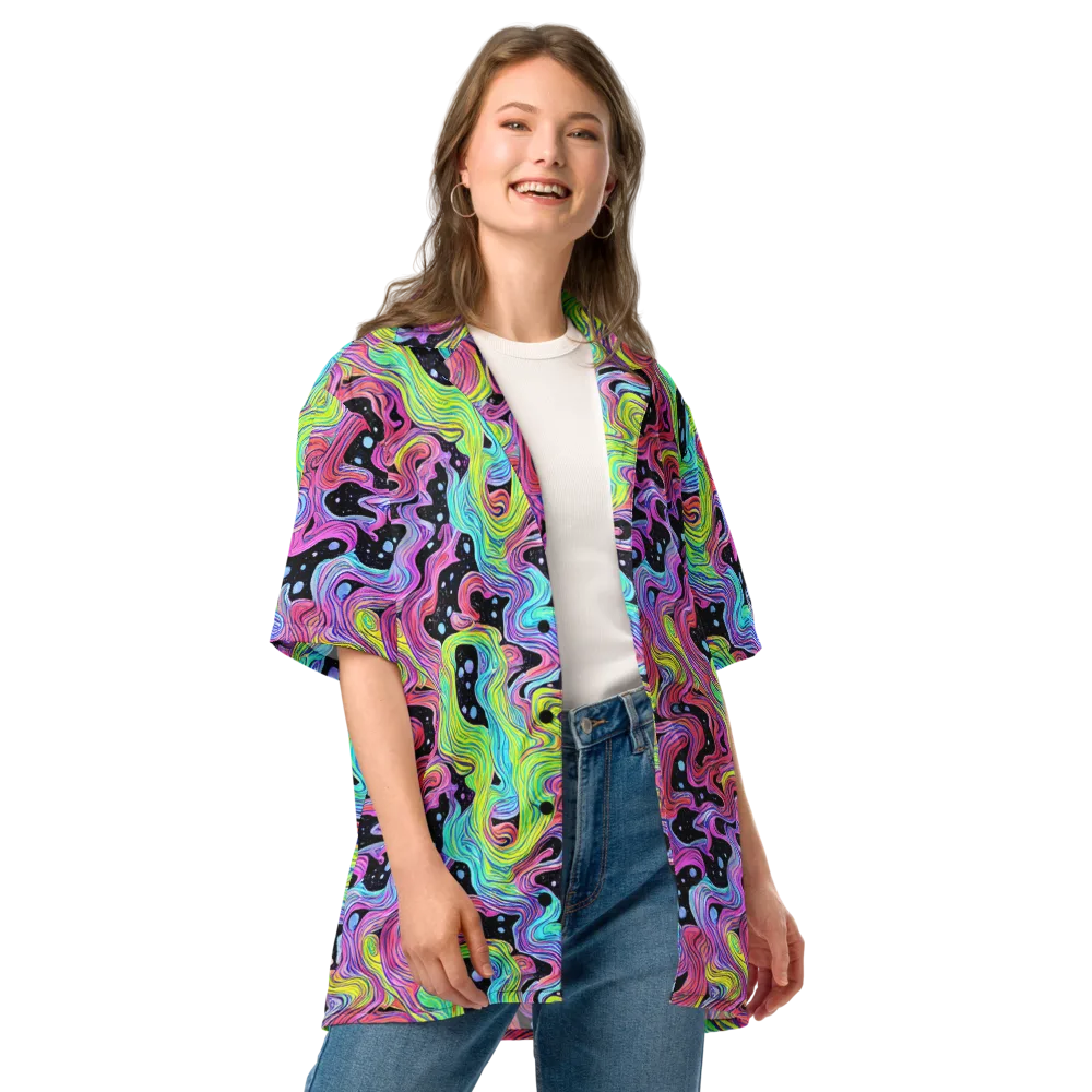 Afterglow Rapids on Button Shirt — Front