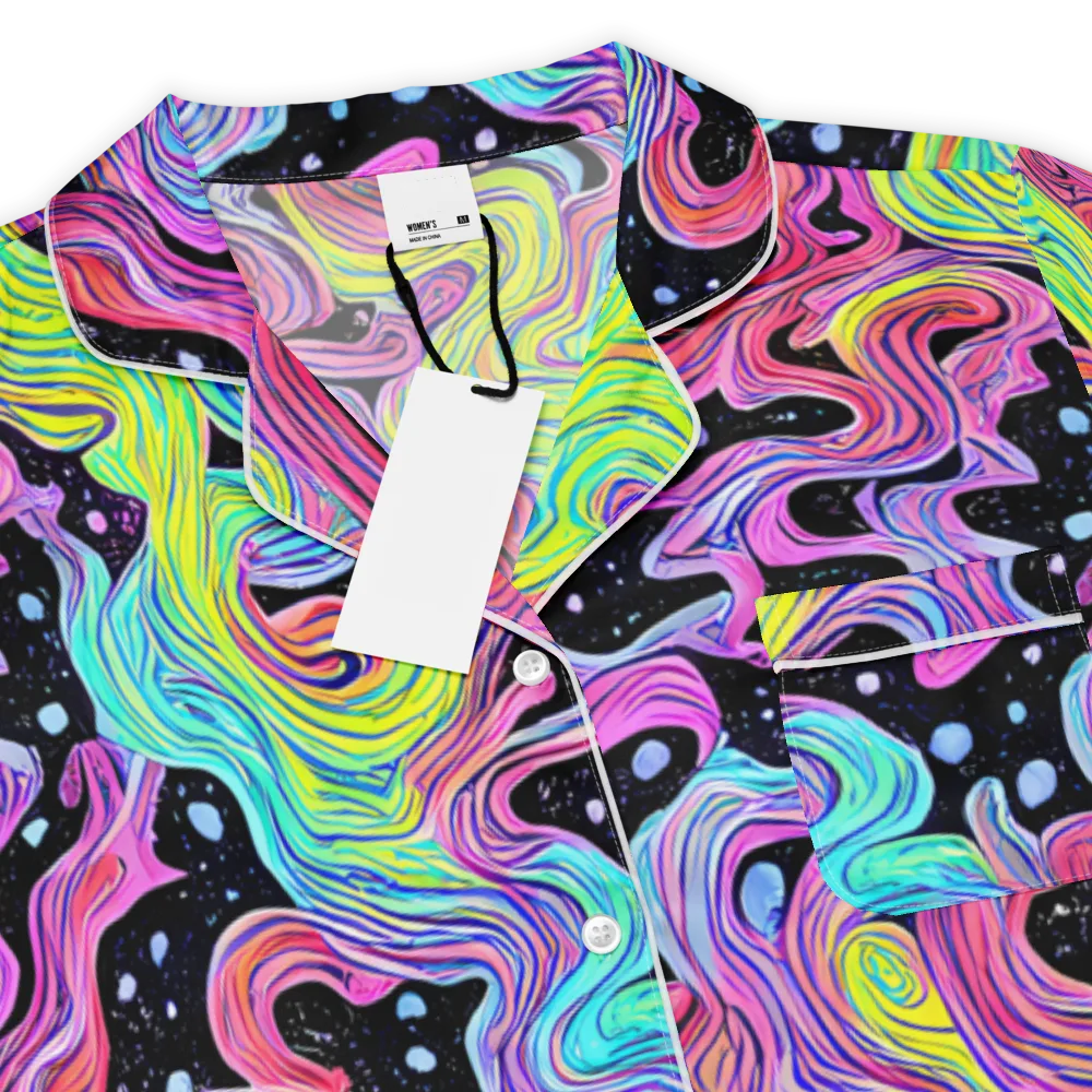 Afterglow Rapids on Women's Short Sleeve Pajama Top — Product details