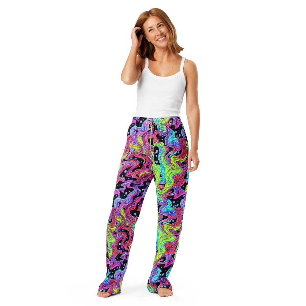 Afterglow Rapids on Women's Pajama Pants — Front