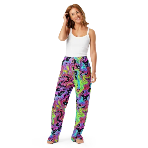 Afterglow Rapids on a Women's Pajama Pants