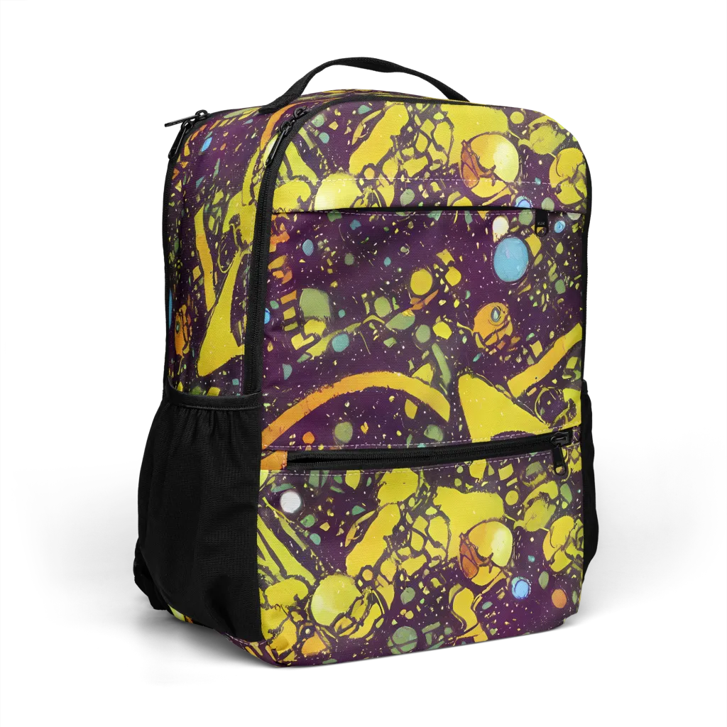 Orbital Ink on Utility Backpack — Right Front