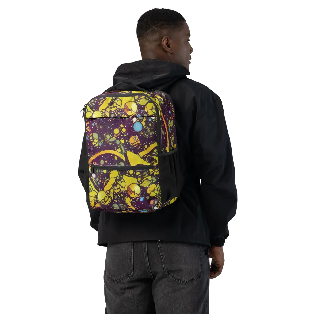 Orbital Ink on Utility Backpack — Back