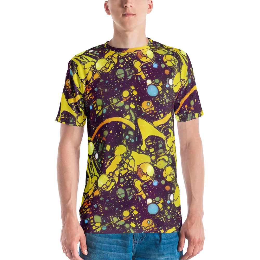 Orbital Ink on Men's Crew Neck T-Shirt — Front