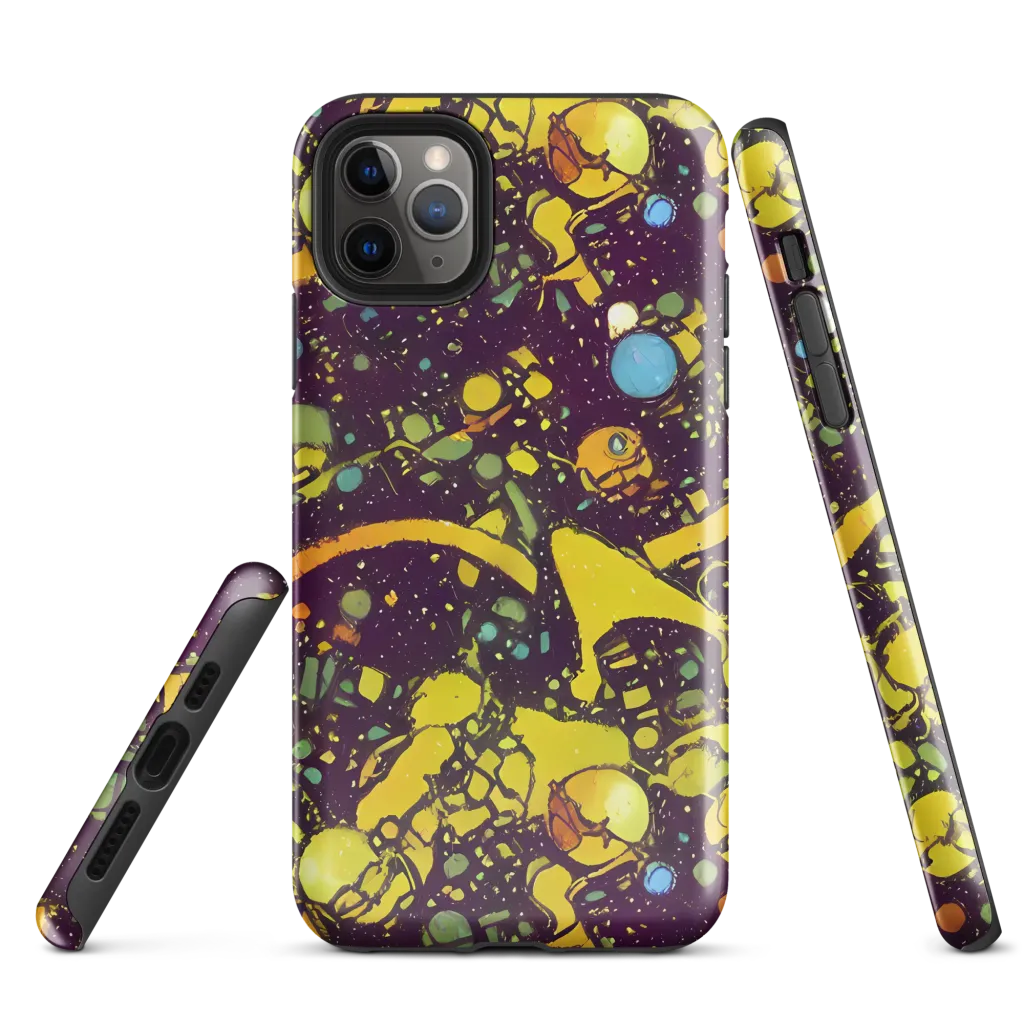 Orbital Ink on Tough Case for iPhone® — Front