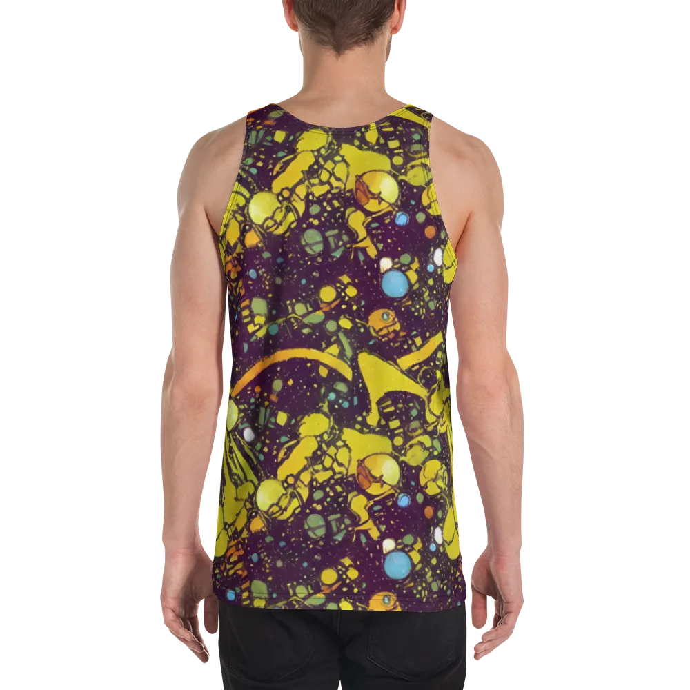Orbital Ink on Men's Tank Top — Back
