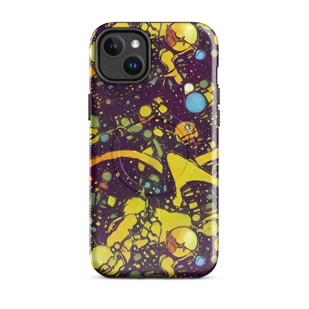 Orbital Ink on MagSafe Tough Case for iPhone® — Front
