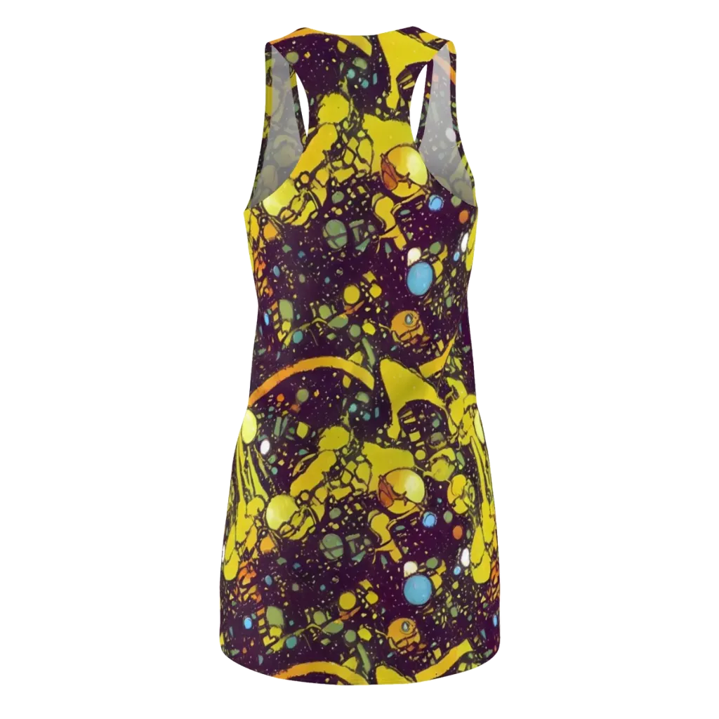 Orbital Ink on Racerback Dress — Back