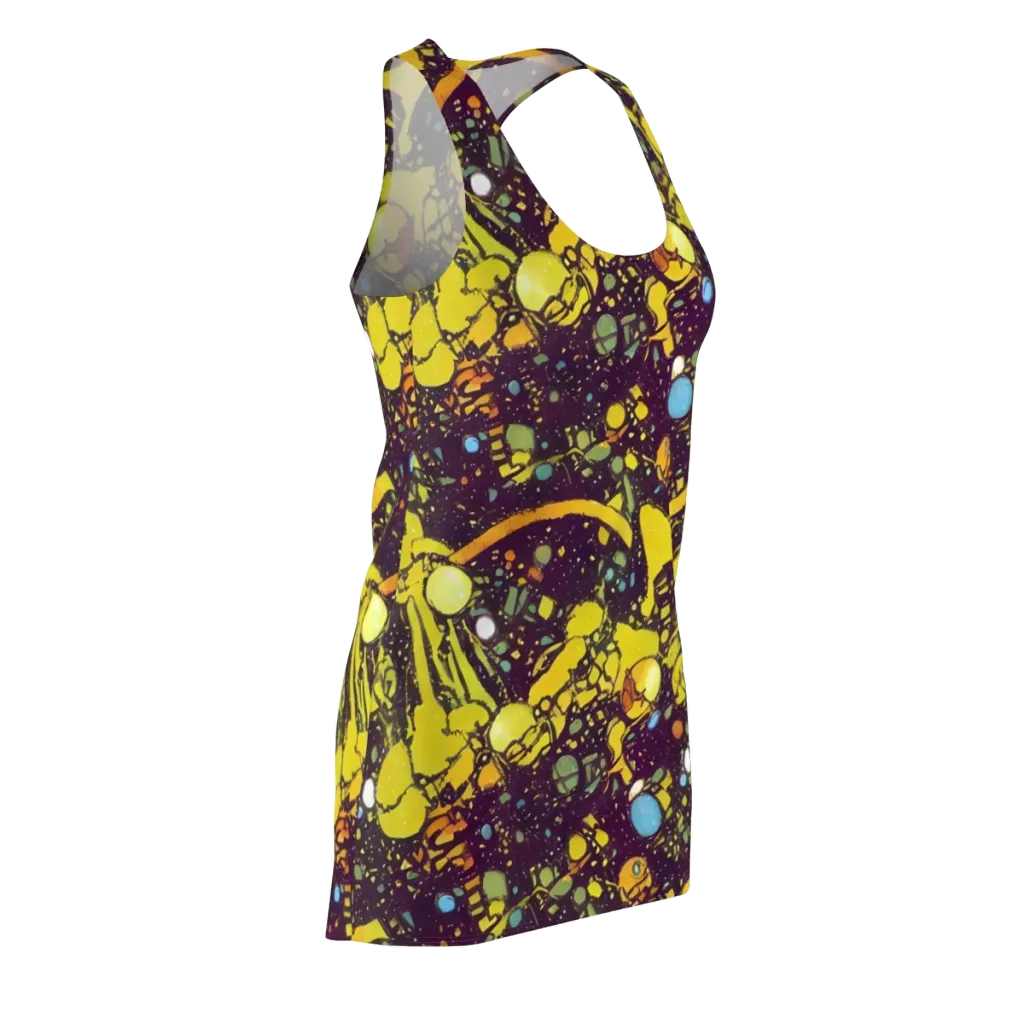 Orbital Ink on Racerback Dress — Front Side