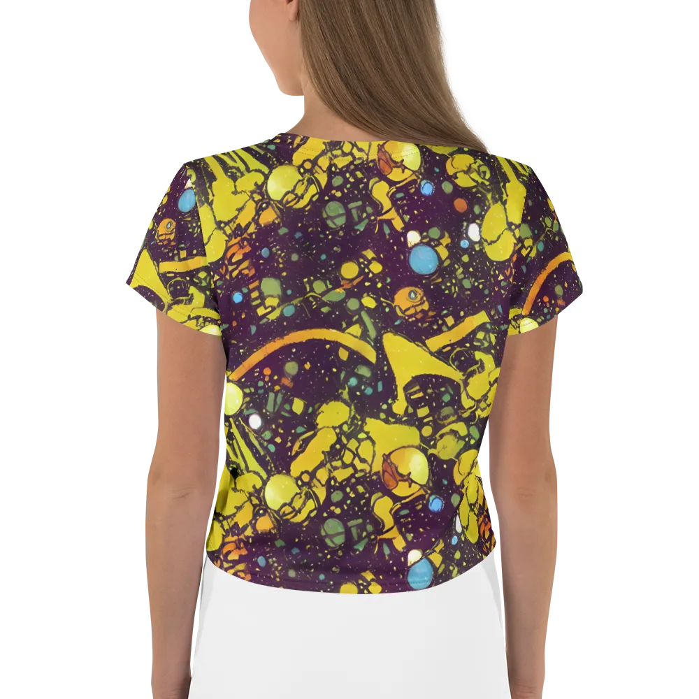 Orbital Ink on Crop Tee — Back