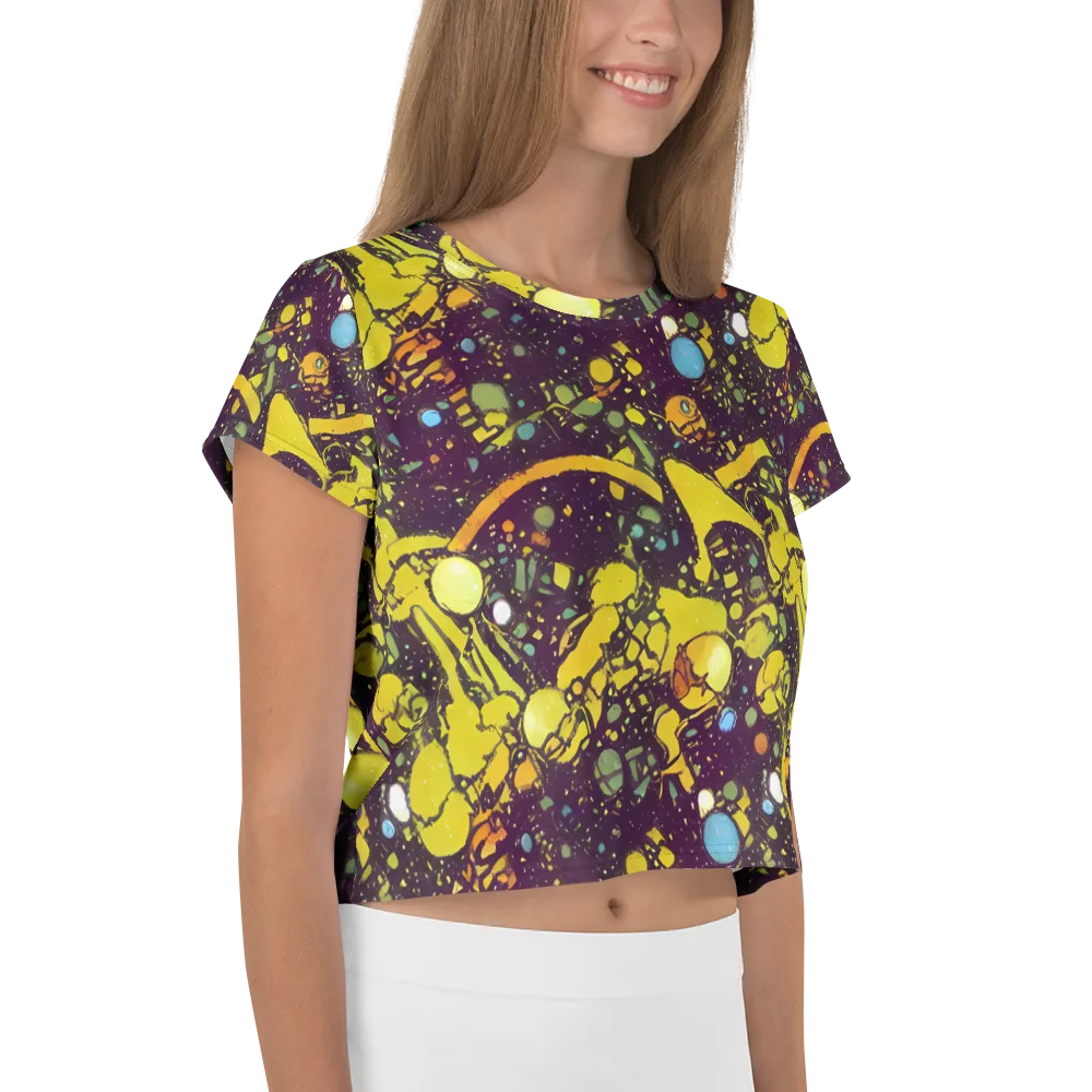 Orbital Ink on Crop Tee — Right