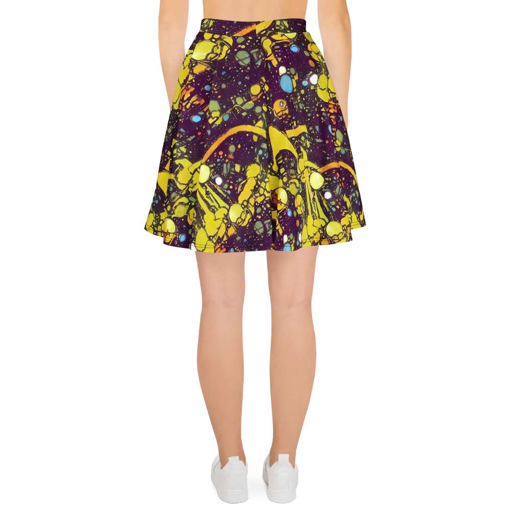 Orbital Ink on Skater Skirt — Back