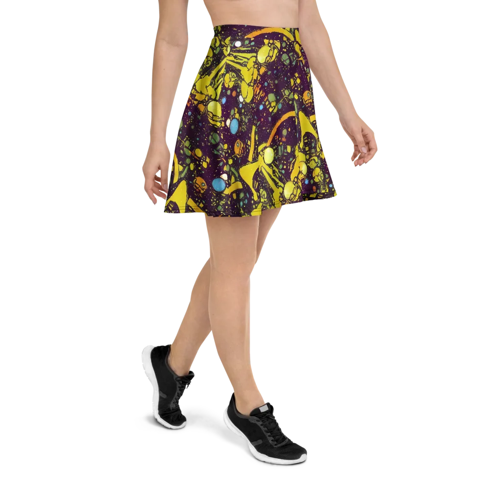 Orbital Ink on Skater Skirt — Right