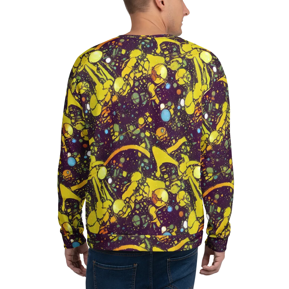 Orbital Ink on Sweatshirt — Back