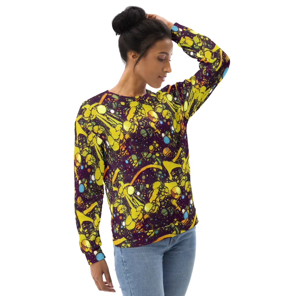 Orbital Ink on Sweatshirt — Right Front