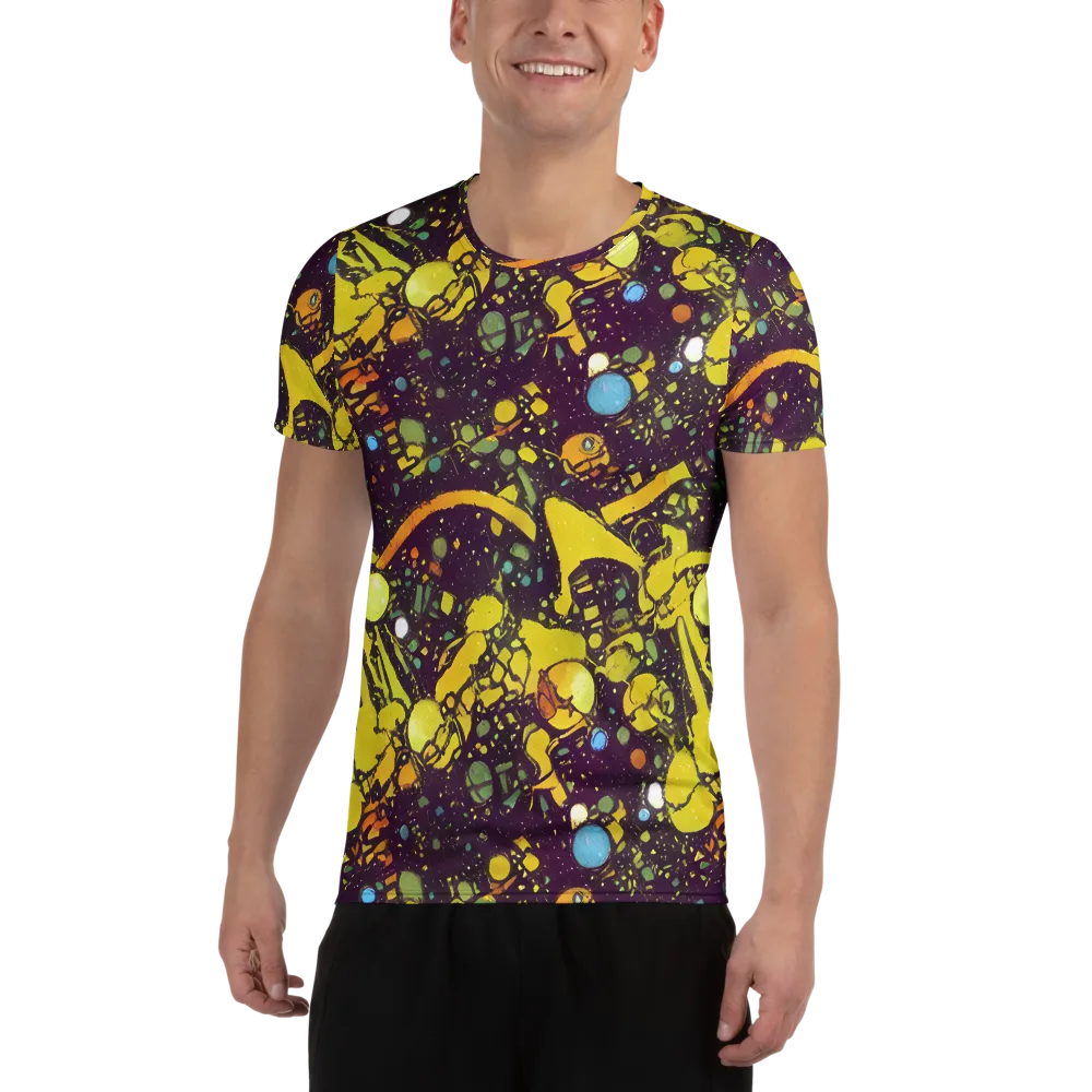 Orbital Ink on Men's Athletic T-Shirt — Front