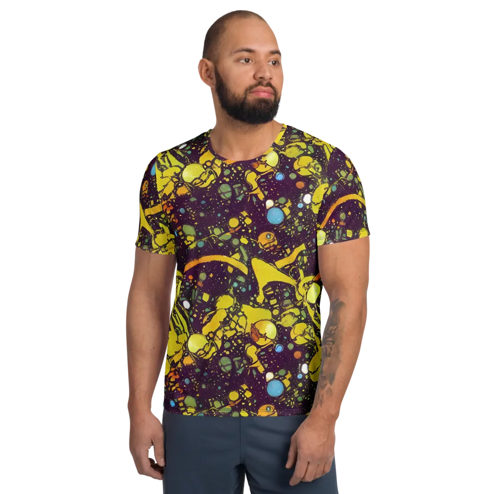 Orbital Ink on Men's Athletic T-Shirt — Front