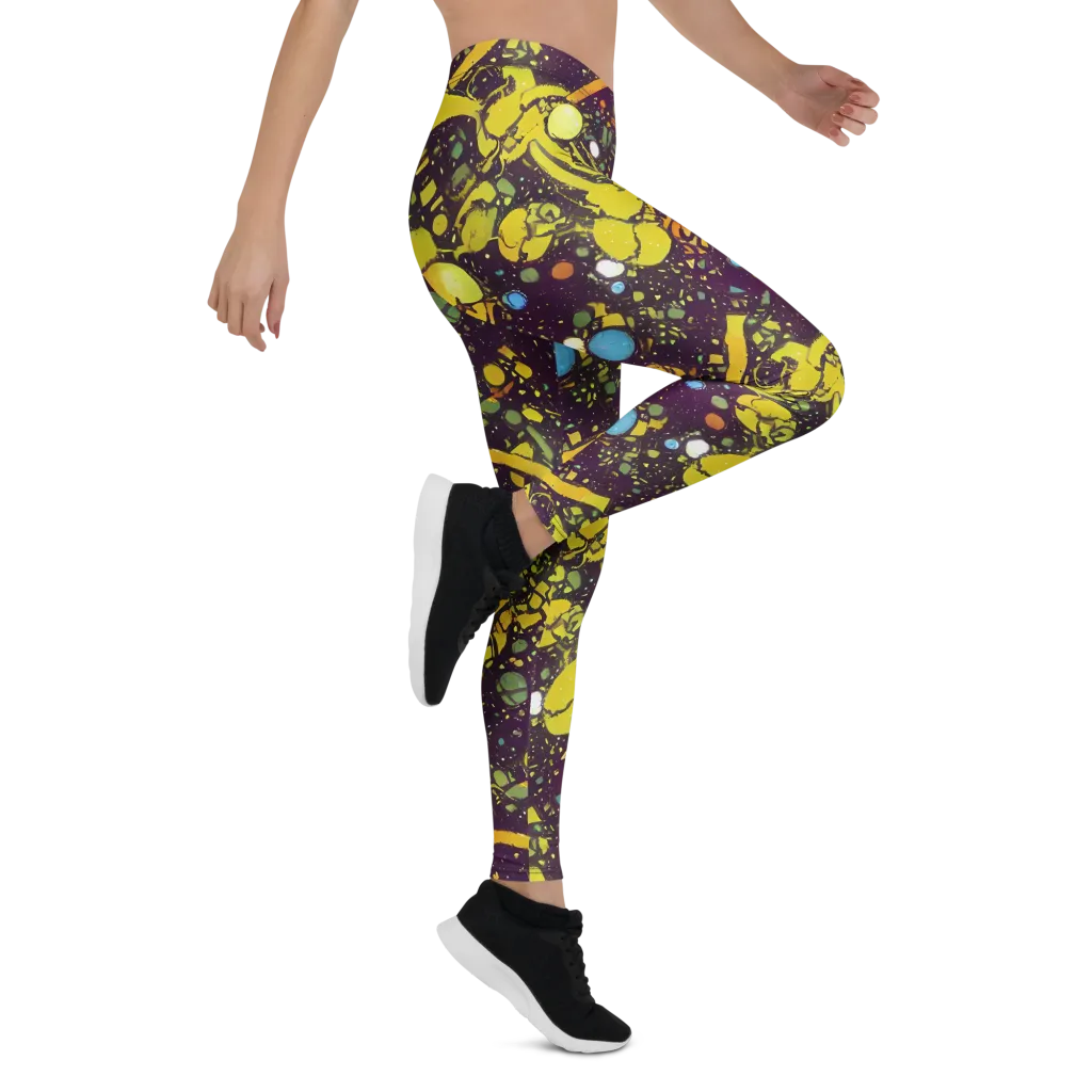 Orbital Ink on Leggings — Right